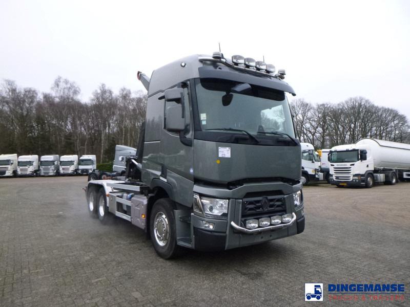 Renault T 480 6x2 Euro 6 container hook - Мултилифт с кука камион: снимка 2 Renault T 480 6x2 Euro 6 container hook - Мултилифт с кука камион: снимка 2