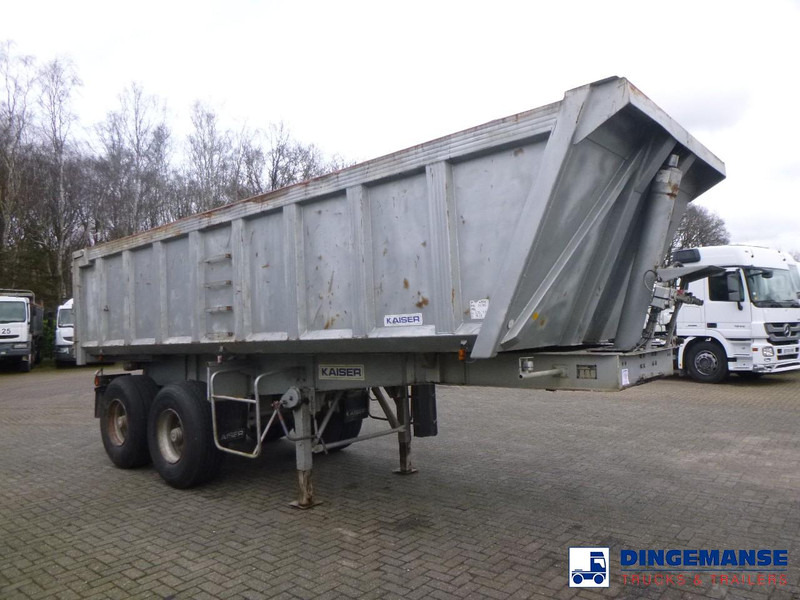 Robuste Kaiser Tipper trailer steel 24 m3 + tarpaulin - Самосвал полуремарке: снимка 2 Robuste Kaiser Tipper trailer steel 24 m3 + tarpaulin - Самосвал полуремарке: снимка 2