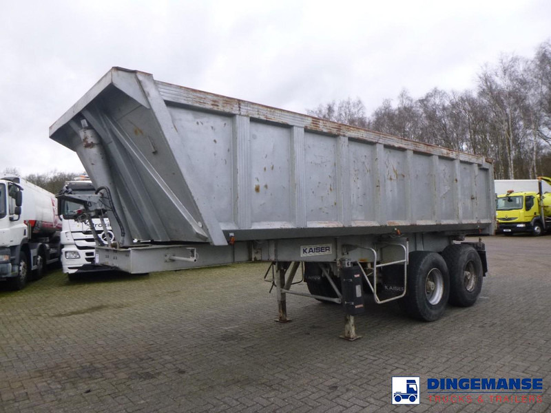 Robuste Kaiser Tipper trailer steel 24 m3 + tarpaulin - Самосвал полуремарке: снимка 1 Robuste Kaiser Tipper trailer steel 24 m3 + tarpaulin - Самосвал полуремарке: снимка 1