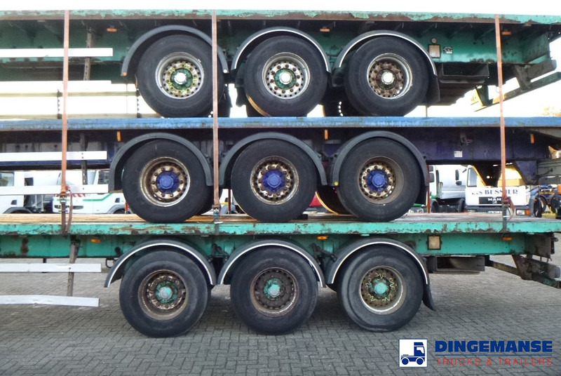 SDC Stack - 3 x platform trailer 13.6 m / 39 t - Бордово полуремарке/ Платформа: снимка 5 SDC Stack - 3 x platform trailer 13.6 m / 39 t - Бордово полуремарке/ Платформа: снимка 5