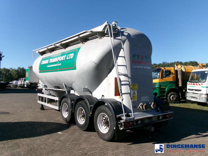 SPITZER Powder tank alu 37 m3 / 1 comp + compressor - Полуремарке цистерна: снимка 3 SPITZER Powder tank alu 37 m3 / 1 comp + compressor - Полуремарке цистерна: снимка 3