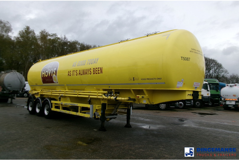 SPITZER Powder tank alu 56 m3 / 1 comp (food grade) - Полуремарке цистерна: снимка 2 SPITZER Powder tank alu 56 m3 / 1 comp (food grade) - Полуремарке цистерна: снимка 2