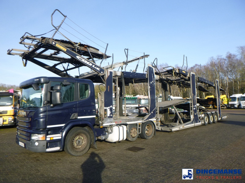 Scania P 410 6x2 RHD Rolfo car transporter - Автовоз камион: снимка 1 Scania P 410 6x2 RHD Rolfo car transporter - Автовоз камион: снимка 1