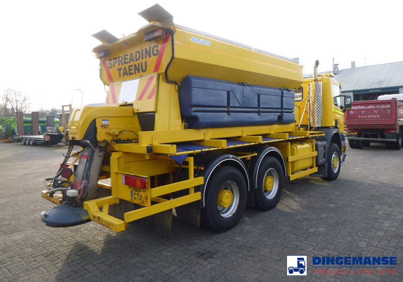Scania P114-340 CB 6X6 RHD gritter / snow plough - Снегорин: снимка 4 Scania P114-340 CB 6X6 RHD gritter / snow plough - Снегорин: снимка 4