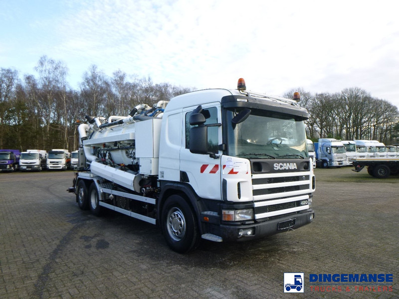 Scania P124-420 6x2 vacuum tank 10.5 m3 - Каналопочистваща машина: снимка 2 Scania P124-420 6x2 vacuum tank 10.5 m3 - Каналопочистваща машина: снимка 2