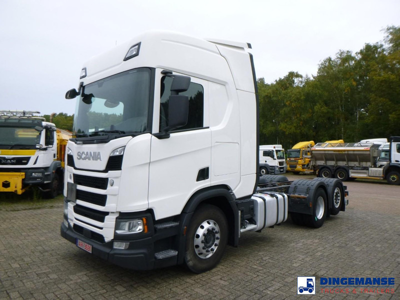 Scania R 500 B 6x2 chassis Euro 6 + ADR - Шаси кабина: снимка 1 Scania R 500 B 6x2 chassis Euro 6 + ADR - Шаси кабина: снимка 1