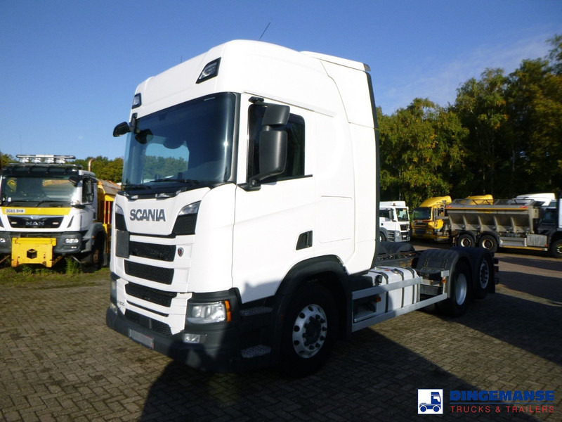 Scania R 500 B 6x2 chassis Euro 6 + ADR - Шаси кабина: снимка 1 Scania R 500 B 6x2 chassis Euro 6 + ADR - Шаси кабина: снимка 1