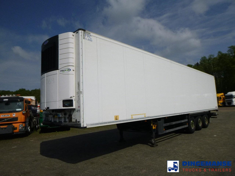 Schmitz Cargobull Frigo trailer + Carrier Vector 1550 - Рефрижератор полуремарке: снимка 1 Schmitz Cargobull Frigo trailer + Carrier Vector 1550 - Рефрижератор полуремарке: снимка 1
