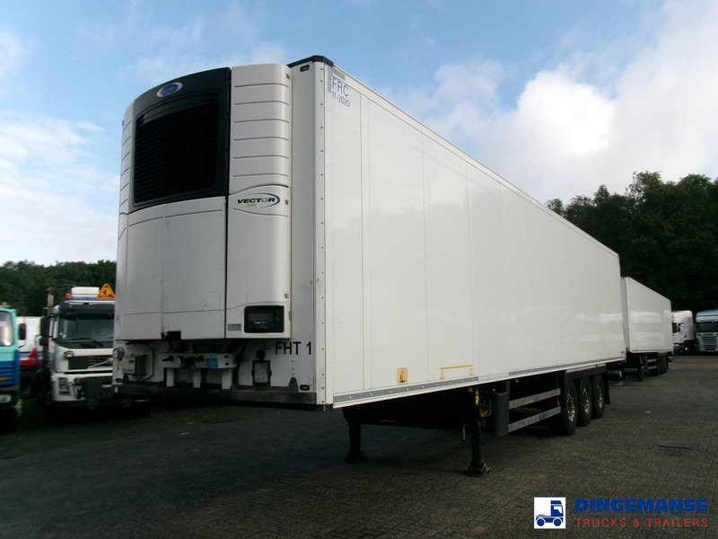 Schmitz Cargobull Frigo trailer + Carrier Vector 1550 - Рефрижератор полуремарке: снимка 1 Schmitz Cargobull Frigo trailer + Carrier Vector 1550 - Рефрижератор полуремарке: снимка 1
