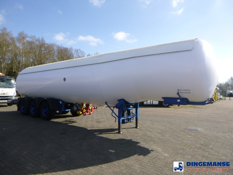 TYT Gas tank steel LPG 38.5 m3 / 1 comp - Полуремарке цистерна: снимка 2 TYT Gas tank steel LPG 38.5 m3 / 1 comp - Полуремарке цистерна: снимка 2