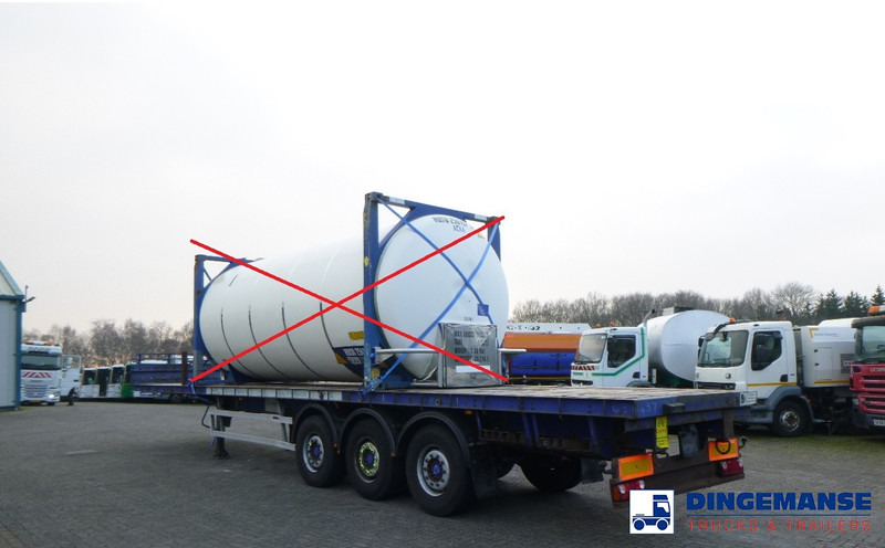 Tirsan 3 axle Platform trailer - Бордово полуремарке/ Платформа: снимка 4 Tirsan 3 axle Platform trailer - Бордово полуремарке/ Платформа: снимка 4
