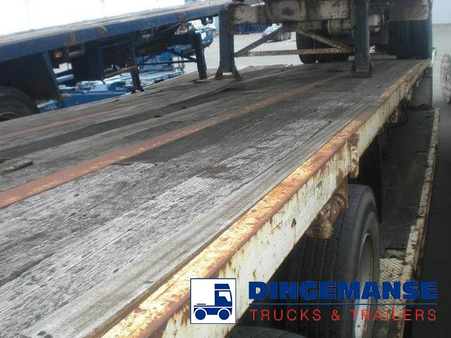 Traylona 2-axle platform trailer 39000KG / Extendable 19M - Нискорамна площадка полуремарке: снимка 5 Traylona 2-axle platform trailer 39000KG / Extendable 19M - Нискорамна площадка полуремарке: снимка 5