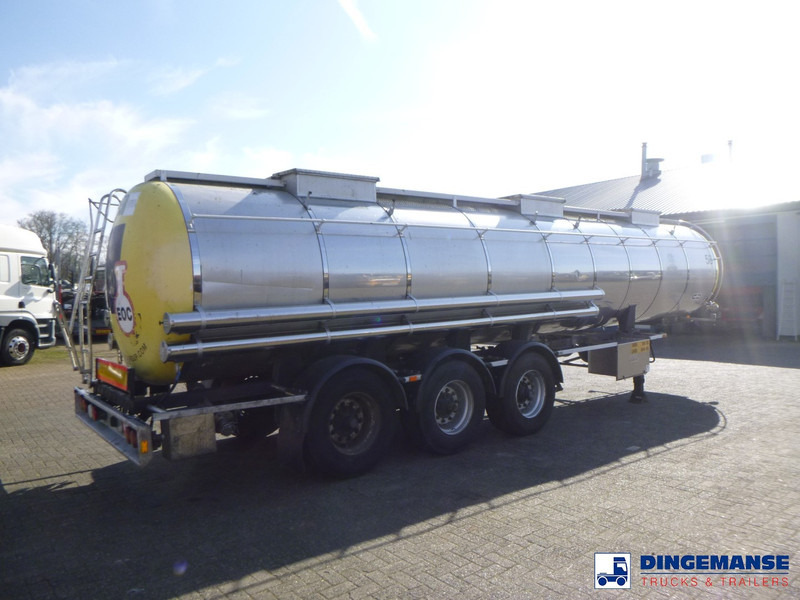 Van Hool Chemical tank inox 24 m3 / 1 comp - Полуремарке цистерна: снимка 4 Van Hool Chemical tank inox 24 m3 / 1 comp - Полуремарке цистерна: снимка 4