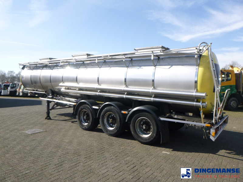 Van Hool Chemical tank inox 24 m3 / 1 comp - Полуремарке цистерна: снимка 3 Van Hool Chemical tank inox 24 m3 / 1 comp - Полуремарке цистерна: снимка 3