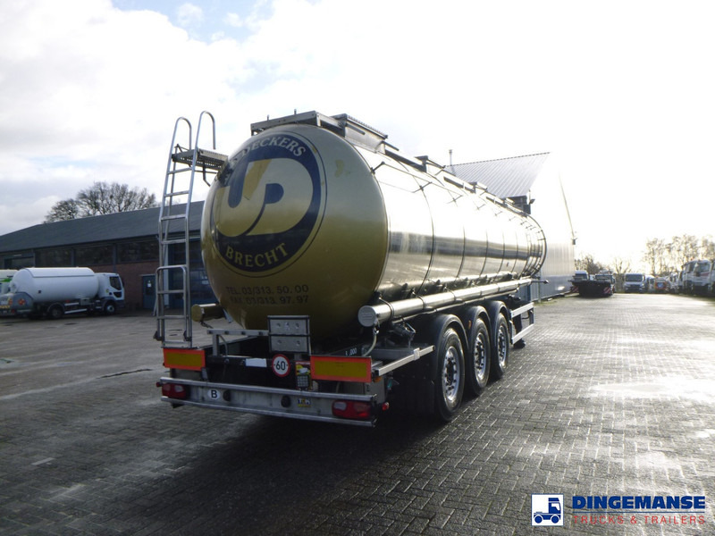 Van Hool Chemical tank inox 30 m3 / 1 comp ADR 12/03/2024 - Полуремарке цистерна: снимка 3 Van Hool Chemical tank inox 30 m3 / 1 comp ADR 12/03/2024 - Полуремарке цистерна: снимка 3