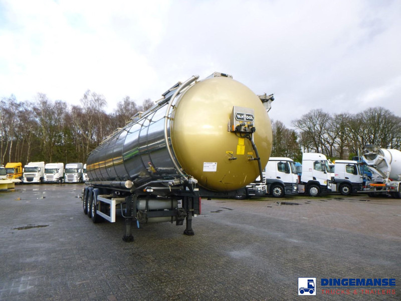 Van Hool Chemical tank inox 30 m3 / 1 comp ADR 12/03/2024 - Полуремарке цистерна: снимка 2 Van Hool Chemical tank inox 30 m3 / 1 comp ADR 12/03/2024 - Полуремарке цистерна: снимка 2