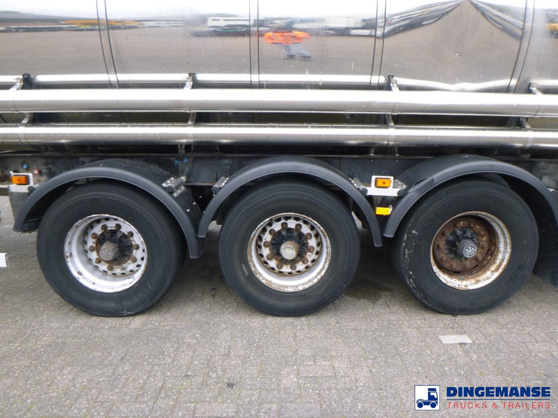 Van Hool Chemical tank inox 30 m3 / 1 comp - Полуремарке цистерна: снимка 5 Van Hool Chemical tank inox 30 m3 / 1 comp - Полуремарке цистерна: снимка 5