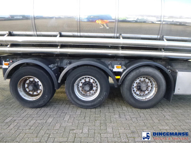 Van Hool Chemical tank inox 30 m3 / 3 comp - Ремарке цистерна: снимка 5 Van Hool Chemical tank inox 30 m3 / 3 comp - Ремарке цистерна: снимка 5