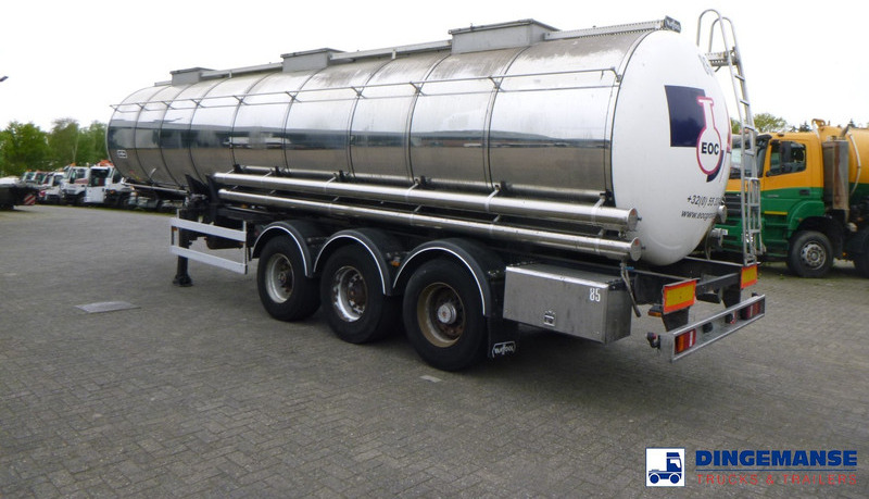 Van Hool Chemical tank inox L4BH 30 m3 / 3 comp - Полуремарке цистерна: снимка 3 Van Hool Chemical tank inox L4BH 30 m3 / 3 comp - Полуремарке цистерна: снимка 3