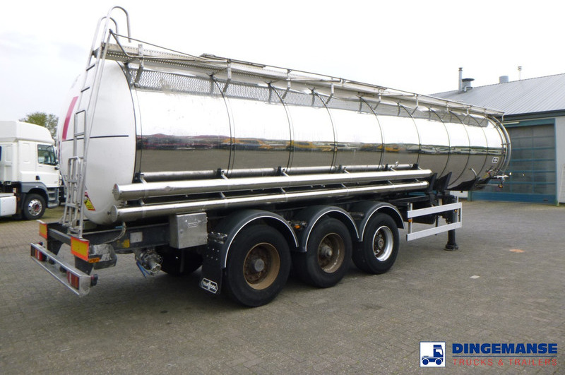 Van Hool Chemical tank inox L4BH 30 m3 / 3 comp - Полуремарке цистерна: снимка 4 Van Hool Chemical tank inox L4BH 30 m3 / 3 comp - Полуремарке цистерна: снимка 4