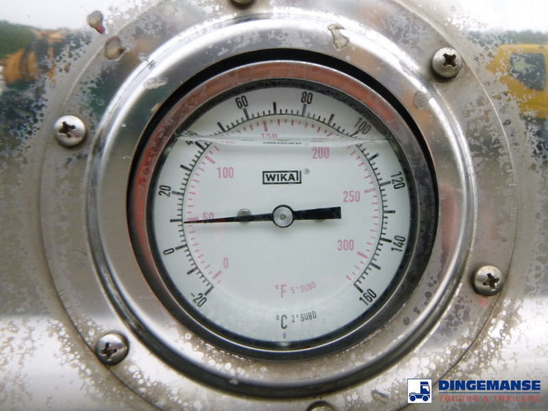 Полуремарке цистерна Van Hool Chemical tank inox L4BH 30 m3 / 3 comp: снимка 13