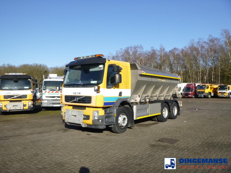 Volvo FE 340 6x4 RHD salt spreader / gritter - Снегорин: снимка 1 Volvo FE 340 6x4 RHD salt spreader / gritter - Снегорин: снимка 1