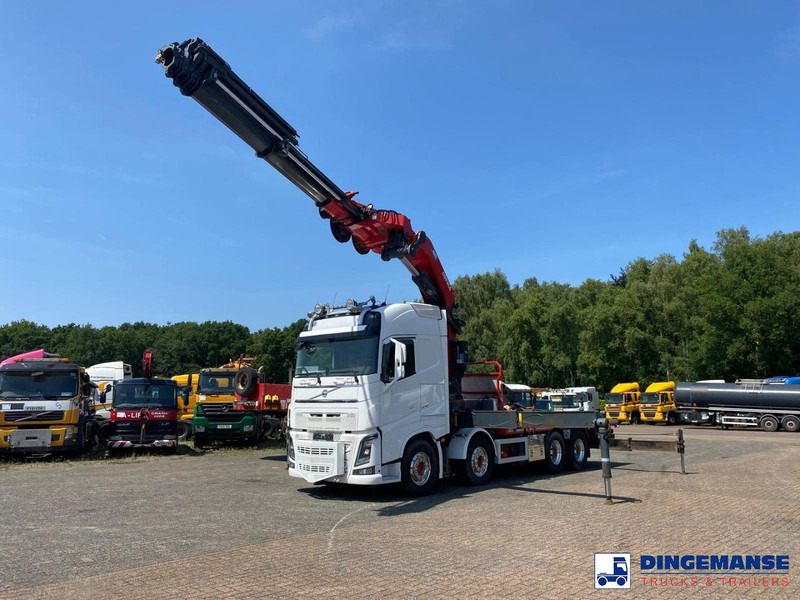 Volvo FH 550 8x4 Euro 6 + Copma 820.8 J6 - Камион с кран: снимка 4 Volvo FH 550 8x4 Euro 6 + Copma 820.8 J6 - Камион с кран: снимка 4