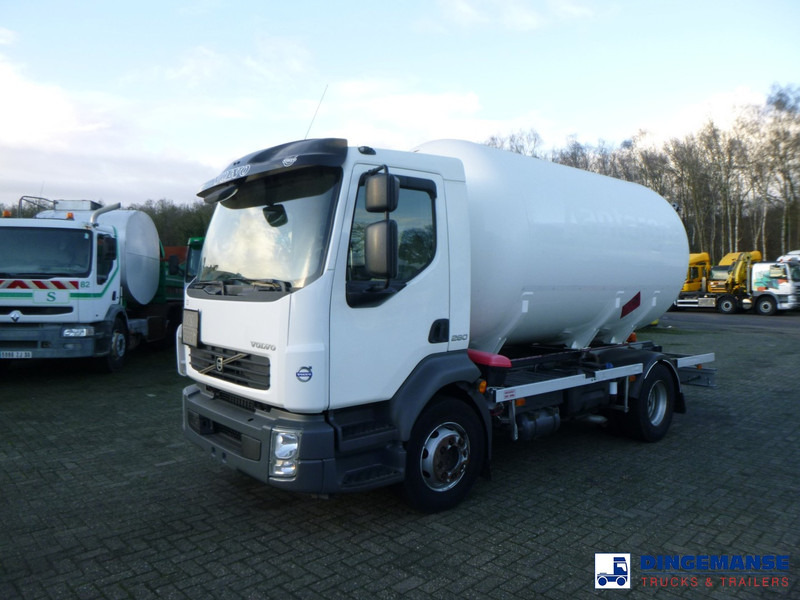 Volvo FL 260 4x2 gas tank 13.9 m3 - Камион цистерна: снимка 1 Volvo FL 260 4x2 gas tank 13.9 m3 - Камион цистерна: снимка 1
