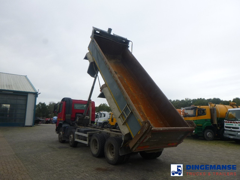Самосвал камион Volvo FM 410 8x4 RHD steel tipper 16.6 m3: снимка 7