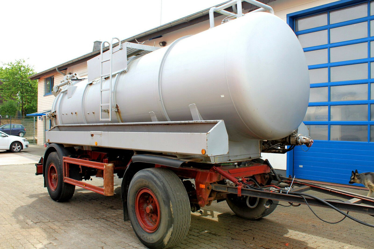 2-Achs Haller 12m³ Saug u. Druck Anhänger Ex-ADR - Ремарке цистерна: снимка 1 2-Achs Haller 12m³ Saug u. Druck Anhänger Ex-ADR - Ремарке цистерна: снимка 1