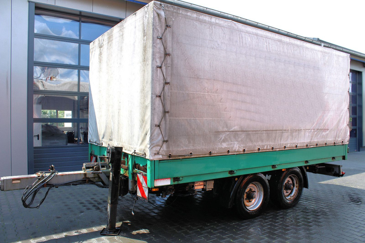 2-Achs Meindl Tandem Pritsche/Plane/Spriegel - Брезентово ремарке: снимка 2 2-Achs Meindl Tandem Pritsche/Plane/Spriegel - Брезентово ремарке: снимка 2