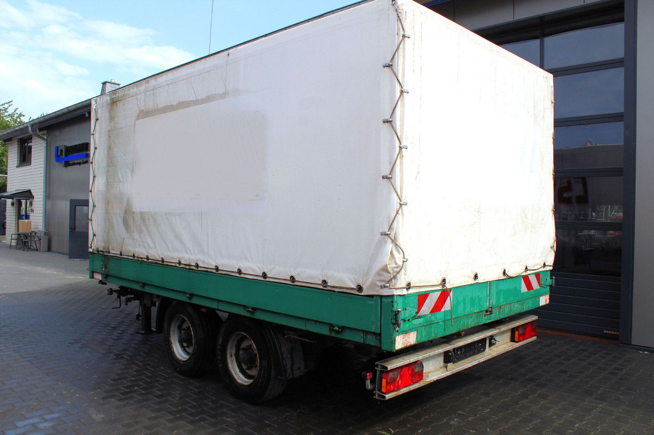 2-Achs Meindl Tandem Pritsche/Plane/Spriegel - Брезентово ремарке: снимка 1 2-Achs Meindl Tandem Pritsche/Plane/Spriegel - Брезентово ремарке: снимка 1