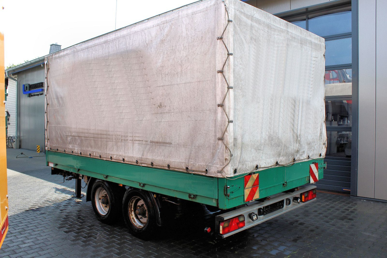 2-Achs Meindl Tandem Pritsche/Plane/Spriegel - Брезентово ремарке: снимка 4 2-Achs Meindl Tandem Pritsche/Plane/Spriegel - Брезентово ремарке: снимка 4