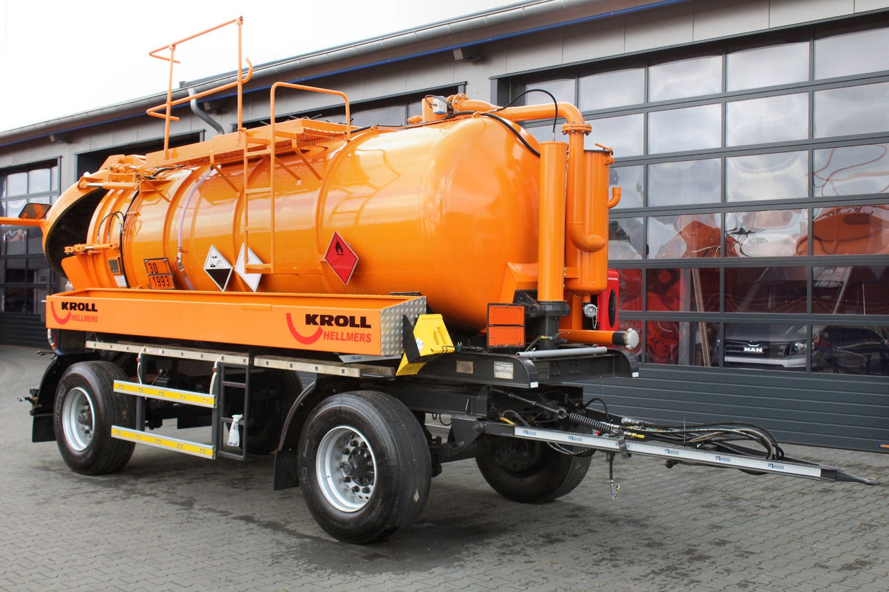 Kutschke 10m³ Kipper Saug u.Druck INOX +ADR/GGVS - Ремарке цистерна: снимка 1 Kutschke 10m³ Kipper Saug u.Druck INOX +ADR/GGVS - Ремарке цистерна: снимка 1