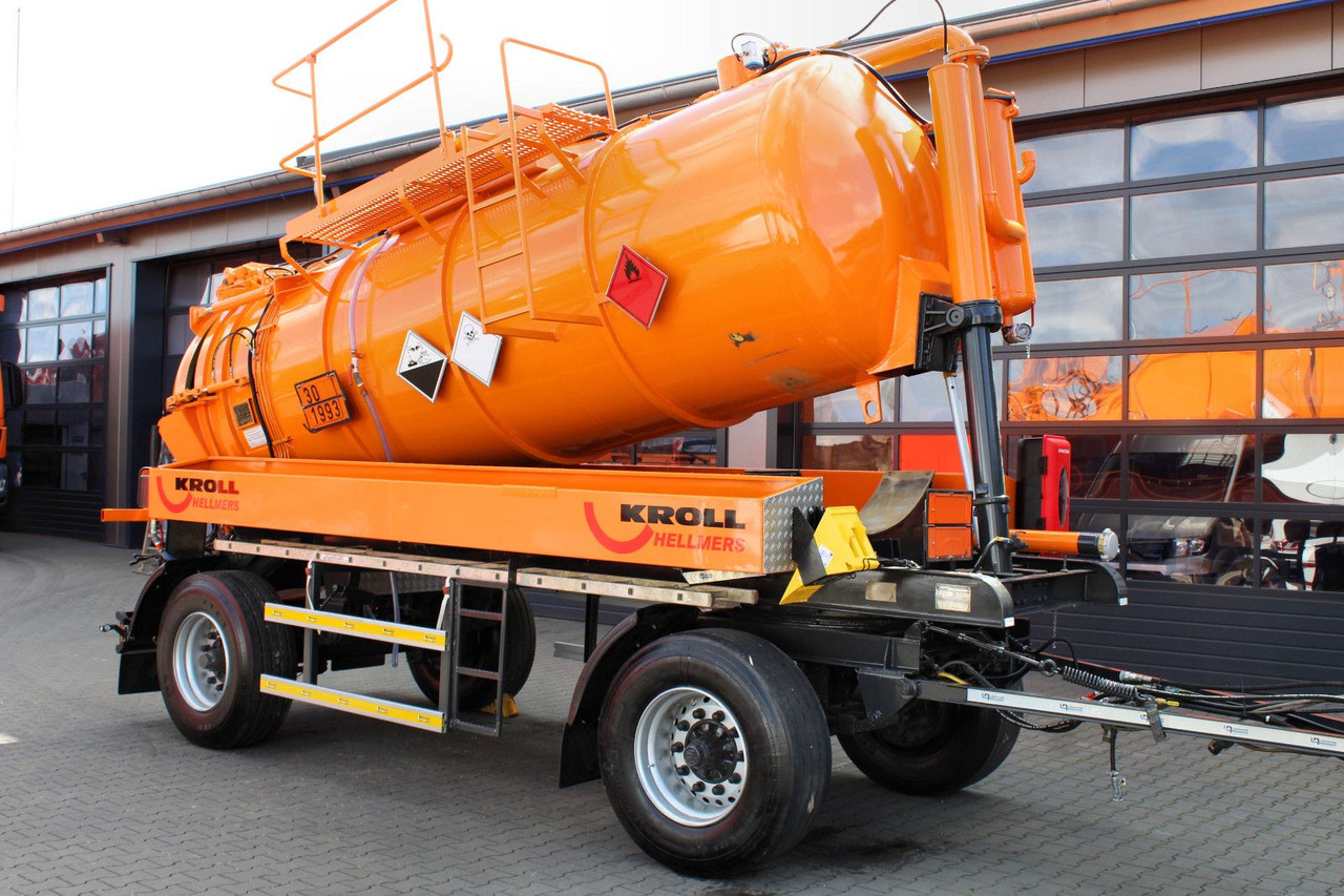 Kutschke 10m³ Kipper Saug u.Druck INOX +ADR/GGVS - Ремарке цистерна: снимка 5 Kutschke 10m³ Kipper Saug u.Druck INOX +ADR/GGVS - Ремарке цистерна: снимка 5