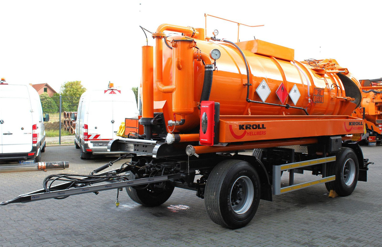 Kutschke 10m³ Kipper Saug u.Druck INOX +ADR/GGVS - Ремарке цистерна: снимка 2 Kutschke 10m³ Kipper Saug u.Druck INOX +ADR/GGVS - Ремарке цистерна: снимка 2