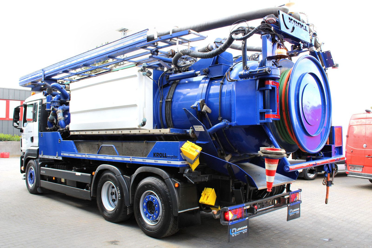 MAN TGS 28.440 6x2 Kroll 14,5m³ W-Rückgewinner KOMBI - Каналопочистваща машина: снимка 4 MAN TGS 28.440 6x2 Kroll 14,5m³ W-Rückgewinner KOMBI - Каналопочистваща машина: снимка 4