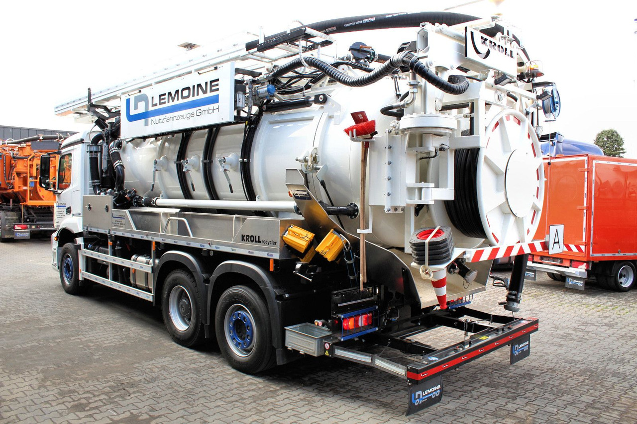 Mercedes-Benz AROCS 2546 6x2 Kroll 14m³ WRG Wasserrückgewinner - Каналопочистваща машина: снимка 4 Mercedes-Benz AROCS 2546 6x2 Kroll 14m³ WRG Wasserrückgewinner - Каналопочистваща машина: снимка 4
