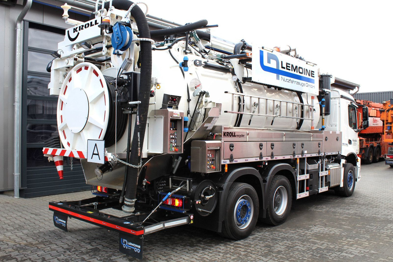 Mercedes-Benz AROCS 2546 6x2 Kroll 14m³ WRG Wasserrückgewinner - Каналопочистваща машина: снимка 5 Mercedes-Benz AROCS 2546 6x2 Kroll 14m³ WRG Wasserrückgewinner - Каналопочистваща машина: снимка 5
