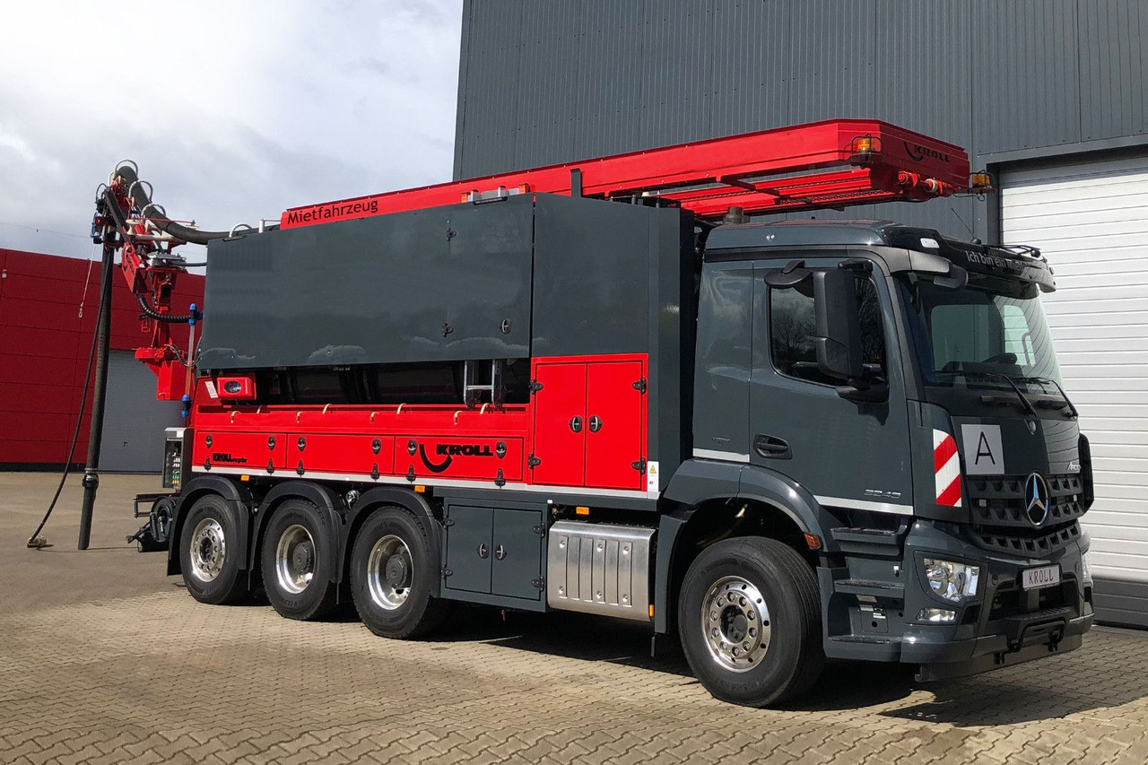 Mercedes-Benz AROCS 3246 8x4 Kroll 16m³ WRG Winterheizung -15C - Каналопочистваща машина: снимка 1 Mercedes-Benz AROCS 3246 8x4 Kroll 16m³ WRG Winterheizung -15C - Каналопочистваща машина: снимка 1
