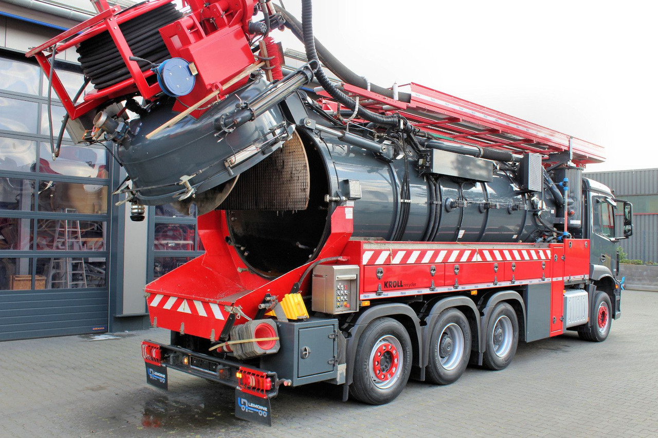 Mercedes-Benz AROCS 3246 8x4 Kroll 16m³ WRG Winterheizung -15C - Каналопочистваща машина: снимка 5 Mercedes-Benz AROCS 3246 8x4 Kroll 16m³ WRG Winterheizung -15C - Каналопочистваща машина: снимка 5