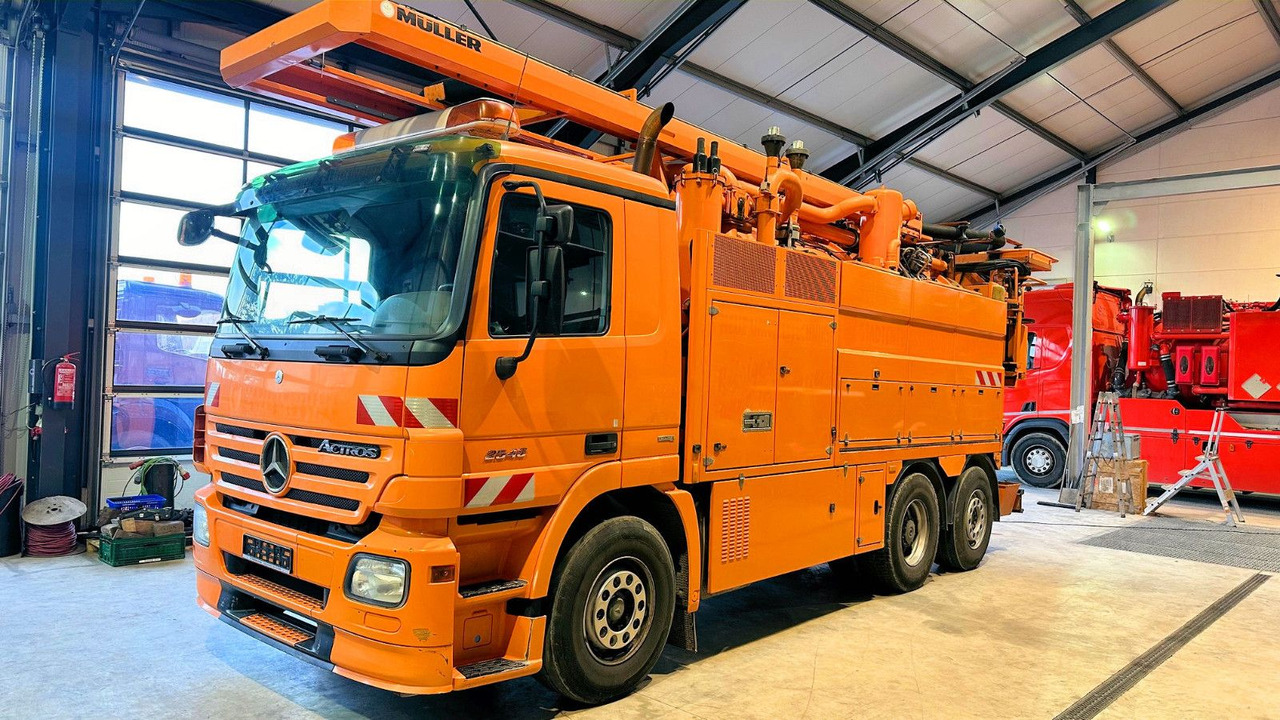 Mercedes-Benz Actros 2546 Müller 13m³ Canalmaster WRG-Recyclin - Каналопочистваща машина: снимка 3 Mercedes-Benz Actros 2546 Müller 13m³ Canalmaster WRG-Recyclin - Каналопочистваща машина: снимка 3
