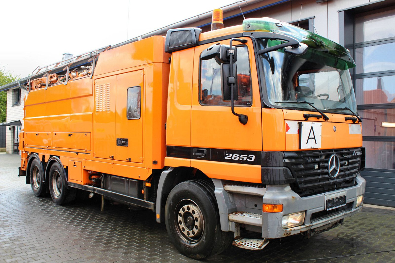 Mercedes-Benz Actros 2653 6x4 V8 Müller 16m³ Saug u.Spül-Kombi - Каналопочистваща машина: снимка 1 Mercedes-Benz Actros 2653 6x4 V8 Müller 16m³ Saug u.Spül-Kombi - Каналопочистваща машина: снимка 1