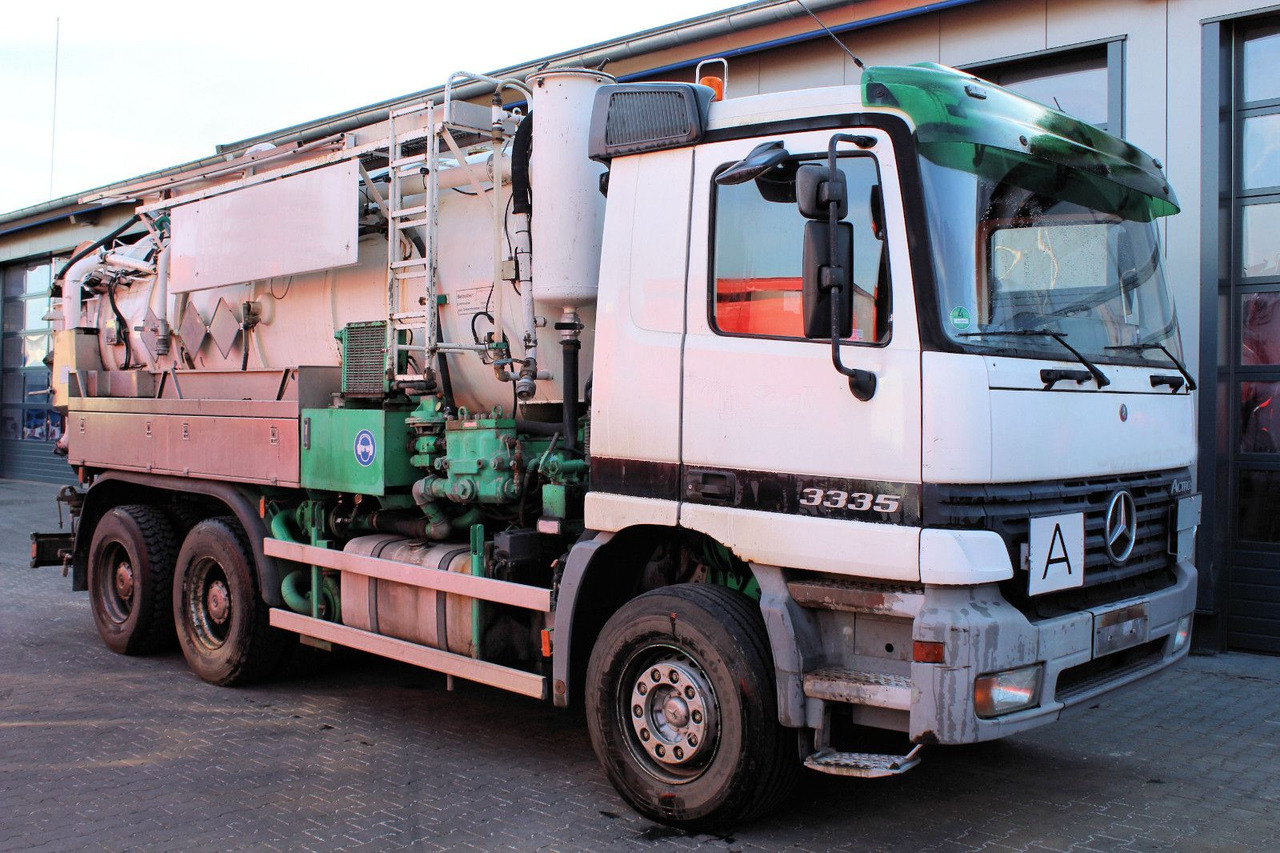 Mercedes-Benz Actros 3335 6x4 Kroll 13m³ HD-Kombi ADR/GGVS V2A - Каналопочистваща машина: снимка 1 Mercedes-Benz Actros 3335 6x4 Kroll 13m³ HD-Kombi ADR/GGVS V2A - Каналопочистваща машина: снимка 1