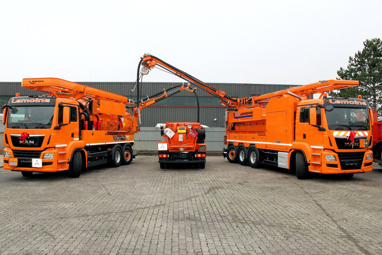 Каналопочистваща машина Mercedes-Benz Arocs 3551 8x4 Müller 16mCanalmaster F160EWA WRG: снимка 12