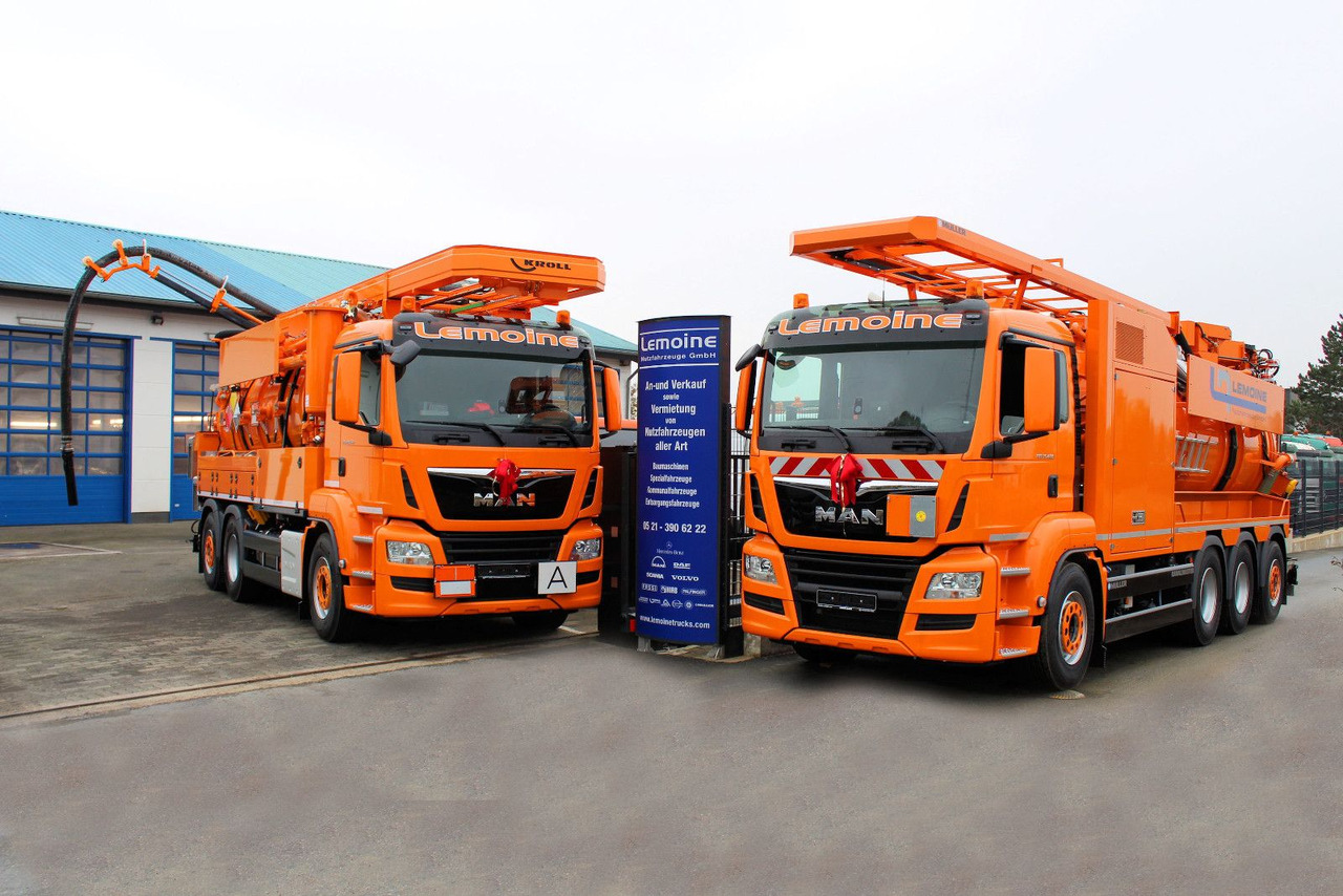 Каналопочистваща машина Mercedes-Benz Arocs 3551 8x4 Müller 16mCanalmaster F160EWA WRG: снимка 13