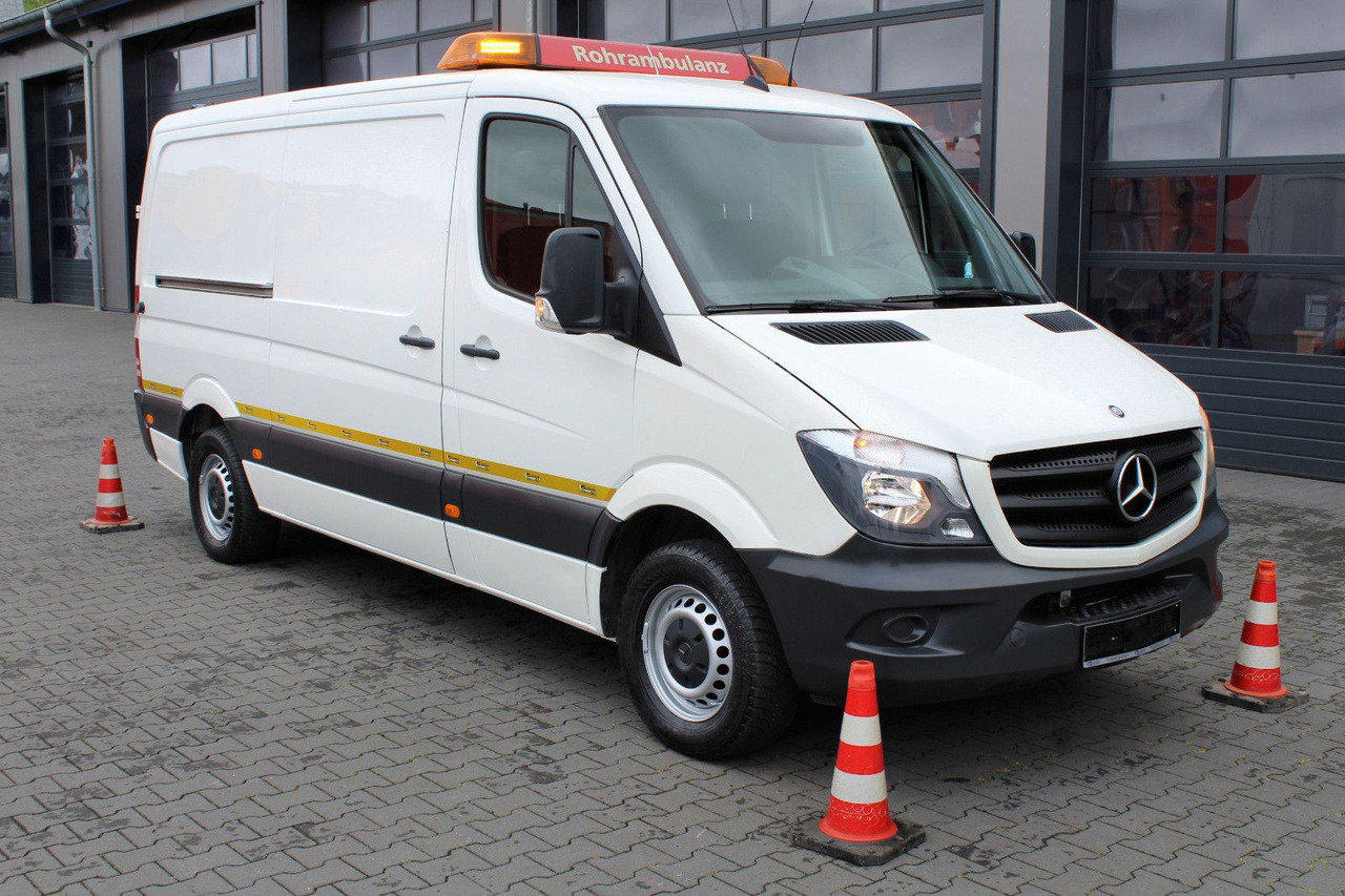 Mercedes-Benz Sprinter 316 CDI + Leistikow 1m³ HD-Spüler 3,5t - Каналопочистваща машина: снимка 1 Mercedes-Benz Sprinter 316 CDI + Leistikow 1m³ HD-Spüler 3,5t - Каналопочистваща машина: снимка 1