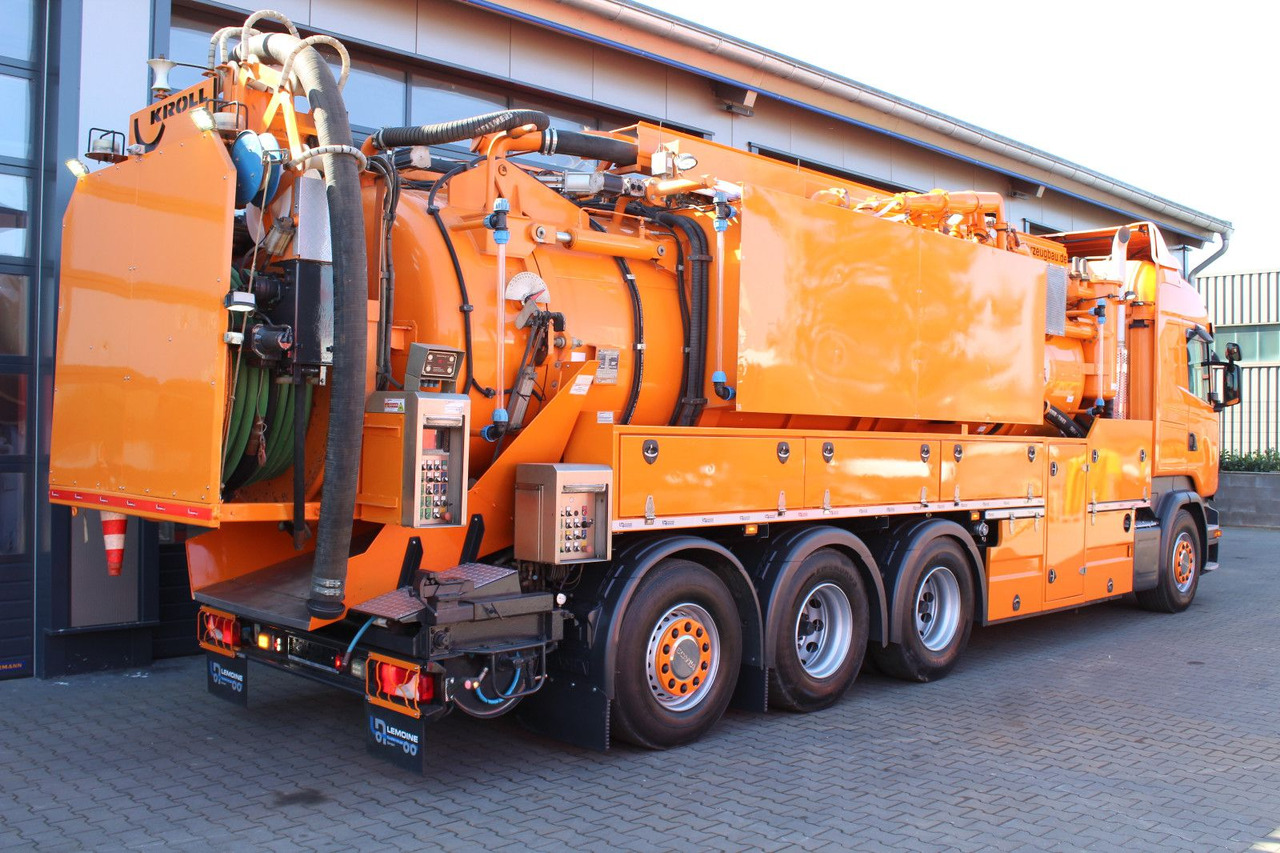 Scania R450 8x4 Kroll 19m³ Wasserrückgewinner Kombi-HD - Каналопочистваща машина: снимка 3 Scania R450 8x4 Kroll 19m³ Wasserrückgewinner Kombi-HD - Каналопочистваща машина: снимка 3