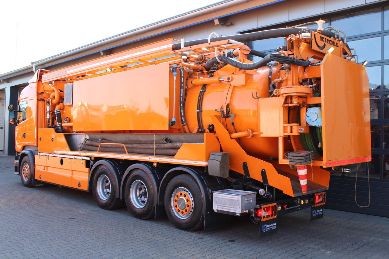Scania R450 8x4 Kroll 19m³ Wasserrückgewinner Kombi-HD - Каналопочистваща машина: снимка 5 Scania R450 8x4 Kroll 19m³ Wasserrückgewinner Kombi-HD - Каналопочистваща машина: снимка 5