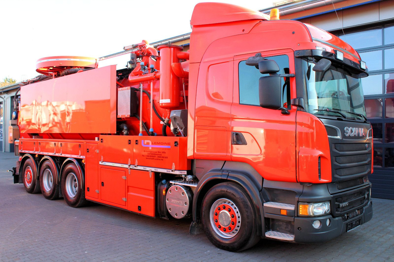 Scania R560 V8 8x4 Kroll 20m³ WRG 2x HD-Pumpe 620 Liter - Каналопочистваща машина: снимка 2 Scania R560 V8 8x4 Kroll 20m³ WRG 2x HD-Pumpe 620 Liter - Каналопочистваща машина: снимка 2